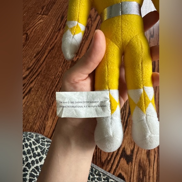 Yellow Ranger Plush Toy - Picture 6 of 9